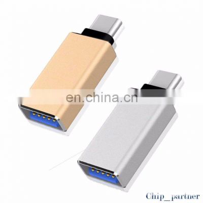 OTG USB 3.0 female to Type C Male Adapter Connector Metal Head Adapter Data Sync