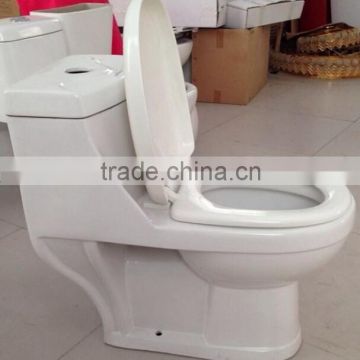 India style washdown one peice wc / commode/water closet with Dual flush