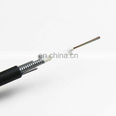 Aerial Armoured Outdoor Gyxtw 1km Price Single Mode 12 Core  g652d Fiber Optic Cable