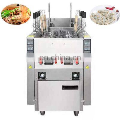 3/6/9 Heads Automatic Lifting Noodle/Paste/Meatball Cooking Boiler Machine 304 Stainless Steel Food Grade Materials