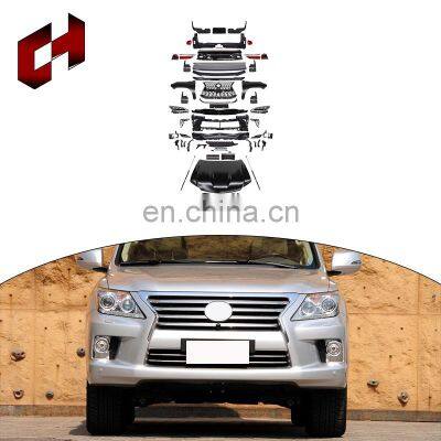 CH Newest Pp Plastic Front Bumper Roof Spoiler Led Tail Lamp Light Tuning Body Kit For Lexus LX570 2008-2015 to 2016-2020