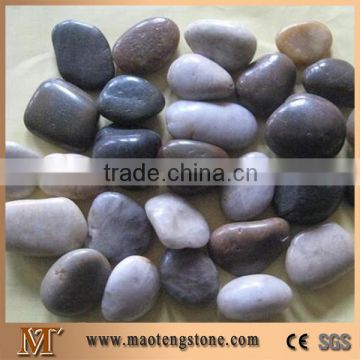 Black Tumbled Pebbles Stone