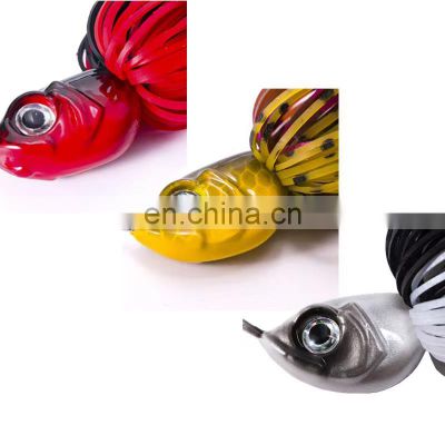 Byloo  types of jigging spoon spinner fishing bait high quality jigging spoon spinner fishing tout small  tail spinner bait