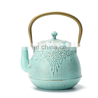 Chinese Style Antique Cast Iron Kettle Teapot