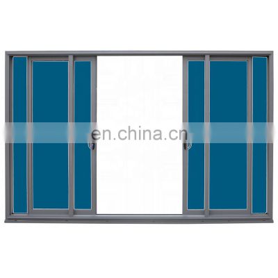 Certified Aluminum Alloy sliding patio doors Thermally Break System Used exterior doors for sale