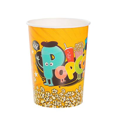 Paper Popcorn Buckets Cups