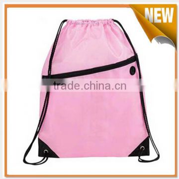 Factory supply soft cloth drawstring bag
