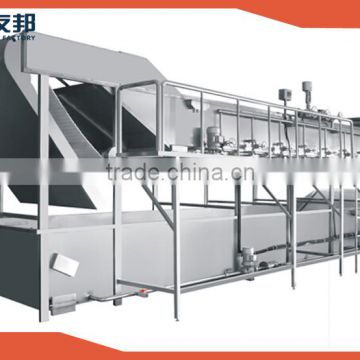 Automatic stainless steel glass bottles pasteurizing machine