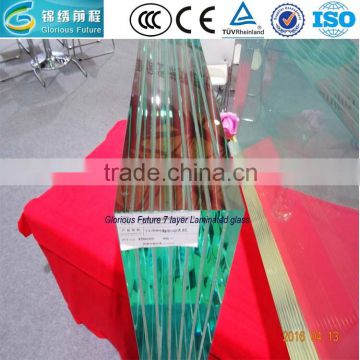 6.38 Laminated glass with CE&ISO9001 certification