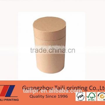 Custom paper round box kraft