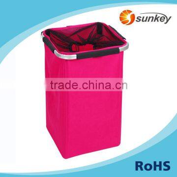 Bag Storage Alumium Frame cheap laundry basket