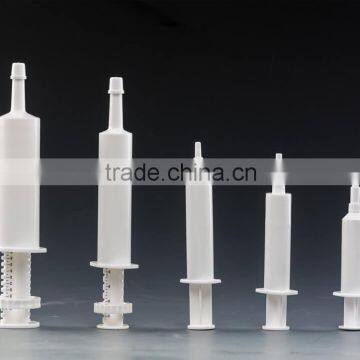 Veterenary Syringes for Filling Pastes, Creams, Gels