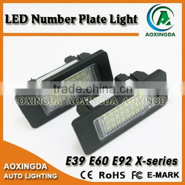 F10 F11 LED number plate light