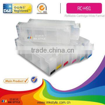 bulk buy from china large format CISS ink cartridge for HP91(800ml)