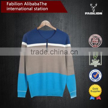 2015 autumn new design the most popular sweater low collar for latest new style sweater
