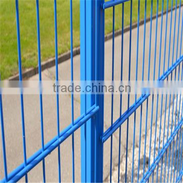 High Quality welded powder coated twin wire 656 flat mesh panels( Manufacturer )
