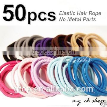 Wholesale rubber elastic hair circle cheap good quality R-0002