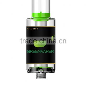 Green Vaper's disposable Bo-Tank with the flavor of vanilla low 6mg huge vapor 0.5oHm resistance
