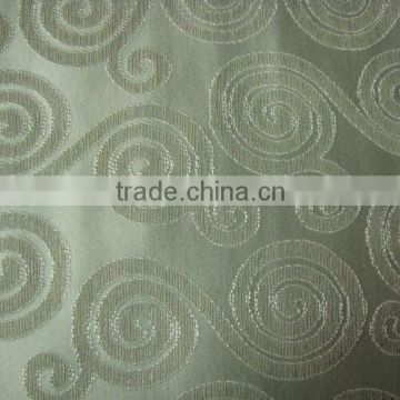 2013 fashionable 150D 100% Polyester jacquard curtain fabric