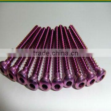 M4.5*28 titanium screw in DIN 933/934 /6921