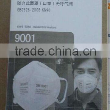Folding Face Mask 3M 9001 9002,disposable face mask 3m 9001 9002