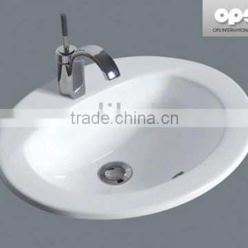 Oval Drop-In Wash Basin / Sink (L-12002)