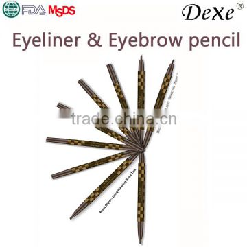 eyeliner and eyebrow pencil 2 in 1 of high quality and waterproof and long lasting