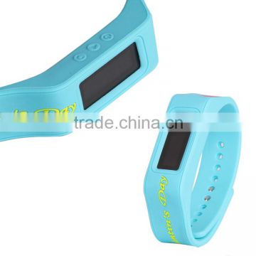 Wholesale bluetooth smart bracelet 2015 wristband pedometer