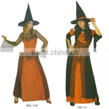 Factory hot sale witch fancy dress costume