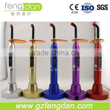 Popular high quality dental rainbow led curing light