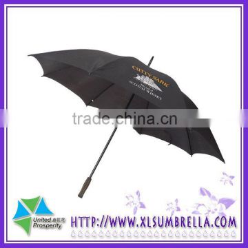 28''Rubber Handle rain golf Gift umbrella