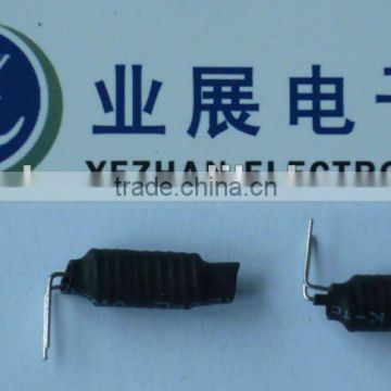 Low ohm resistor with insulation sleeve
