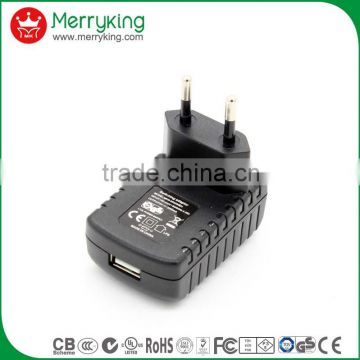 French Market EU plug 5v 1a 2a 2.1a usb charger with competitive price