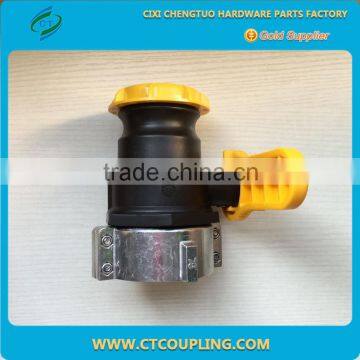 SCREWABLE CAMLOCK BALL VALVE DN50