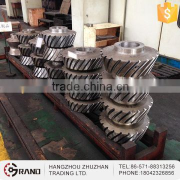 Big Helical Bevel Gear for Vertical Mill