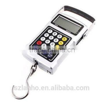 2016 new arrival hot sale 50Kg x 20g Fish Hook Hanging Digital Weighing Scale