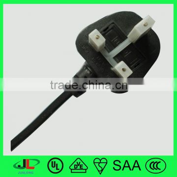 BS non-grounding assemble 3 pins plug BS3pin-2