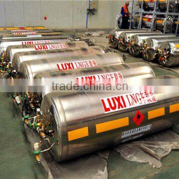 335L for welding heat-insulation LNG vehicle mounted cylinder