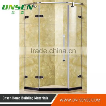 900*900 size stainless steel shower enclosure