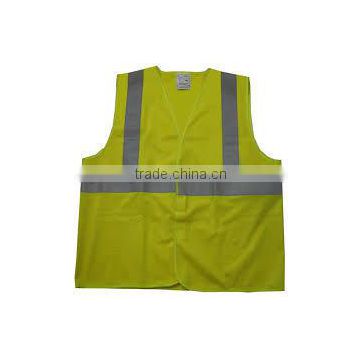 Adult 100% polyester high visibility safety vest