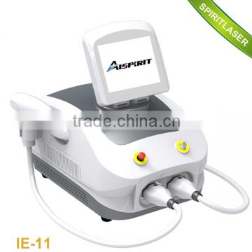 IE-11 Spiritlaser high energy movable screen ipl shr hair removal machine nd yag laser tattoo removal