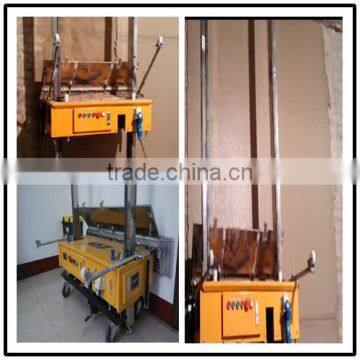 Auto plastering machine for interior wall / ceiling with high quality,big capacity and low price