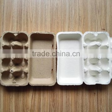 2015 New best quality Paper pulp egg carton for 8 chicken eggs