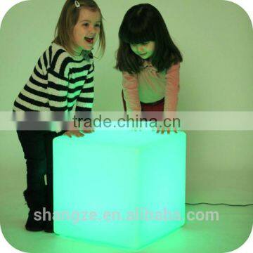 plastic cube led 10cm 20cm 30cm 40cm 50cm