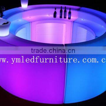 LED Lighting Furniture LED Snake Bar Counter/ LED Bar Table