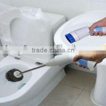 Electric toilet cleaner, electric toilet brush, electric toilet cleaning brush