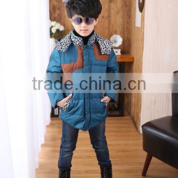 High quality custom design wholesale winter warm children jacket