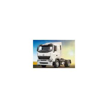A7 Low Bed Semi Trailer Trucks , 4x2 Automatic Semi Truck 420HP