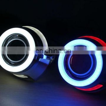 Projector lens for LED double angel eye bi-xenon projector lens with turn light