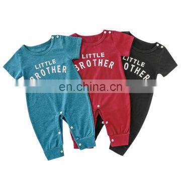 Baby Boy Summer Romper Bodysuit Little Boy Clothing